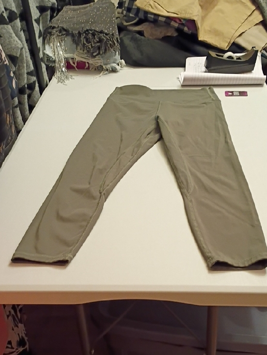 ZYIA Pants - ZYIA Olive Green Performance Leggings